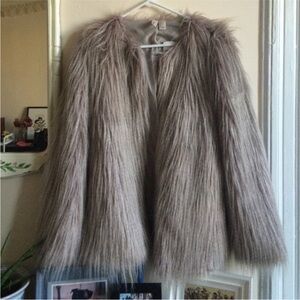 Forever 21 fur jacket